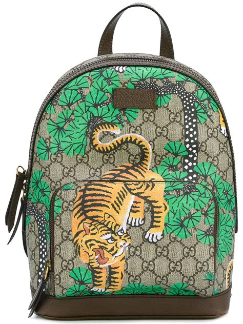 gucci backpack day bag bengal tiger animal|Gucci tiger official site.